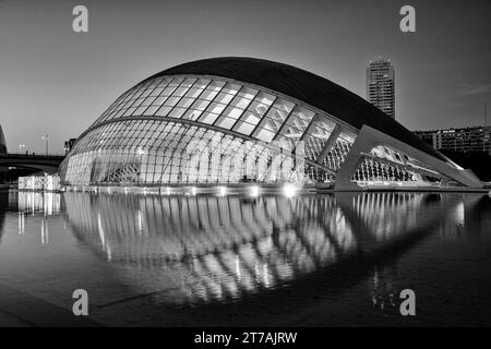 city of arts and sciences Valencia Spain Stock Photo