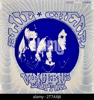 Blue Cheer - original vinyl album cover - Vincebus Eruptum - 1968 Stock Photo