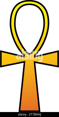 Golden pharaoh color vector illustration Stock Vector Image & Art - Alamy