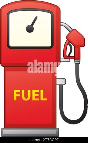 red fuel pump Stock Vector Image & Art - Alamy