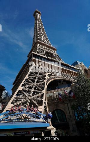 Las Vegas, Vereinigte Staaten. 14th Nov, 2023. November 14th, 2023, Las Vegas Street Circuit, Las Vegas, FORMULA 1 HEINEKEN SILVER LAS VEGAS GRAND PRIX 2023, in the picture Paris Las Vegas Hotel Credit: dpa/Alamy Live News Stock Photo