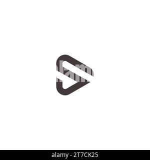 S Video Logo. Letter S Icon Vector Stock Vector