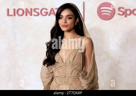 Rachel Zegler bei der Premiere des Kinofilms 'The Hunger Games: The Ballad of Songbirds & Snakes / Die Tribute von Panem - The Ballad of Songbirds and Snakes' im  TCL Chinese Theatre. Los Angeles, 13.11.2023 Stock Photo