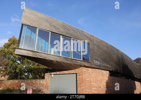 Michael Baker Boathouse in Worcester UK, Kings Worcester Stock Photo