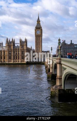 The Elizabeth Tower known as Big Ben in London Stock Photo