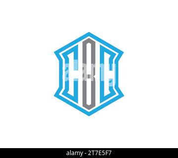 DBC logo, CBD logo, CBC logo design vector template Stock Vector