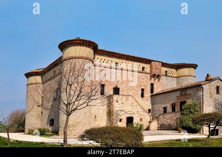 Umbrian Avigliano. Dunarobba Castle. Umbria. Italy Stock Photo