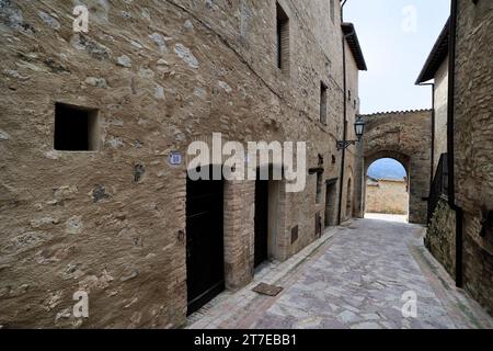 Umbrian Avigliano. Sismano Castle. Umbria. Italy Stock Photo