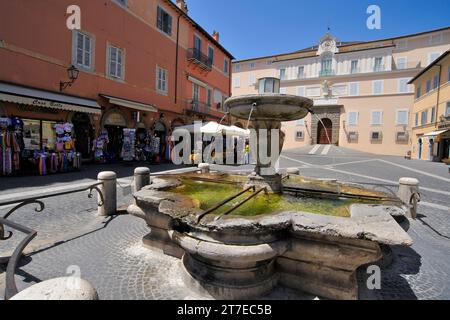 Liberty Square. Castel Gandolfo. Lazio. Italy Stock Photo