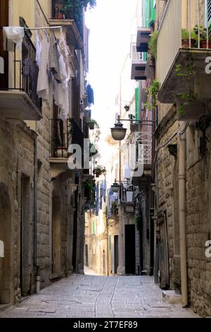 The Old Town. Molfetta. Puglia. Italy Stock Photo