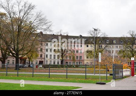 autumn in Koblenz old town Stock Photo