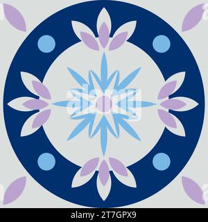 mexico talavera poblana folklore Stock Vector