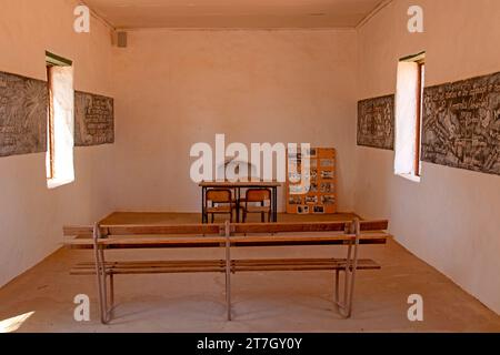 Former school room at the Hermannsburg Historic Precinct Stock Photo
