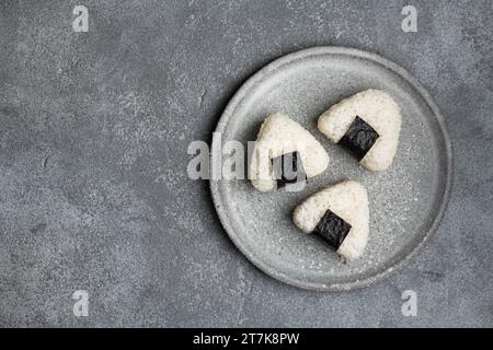 Japanese Tuna Mayo Onigiri,  Stock Photo