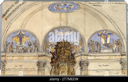 Alexander Rothaug Designs for the pictures in the Altarnian Church of ...
