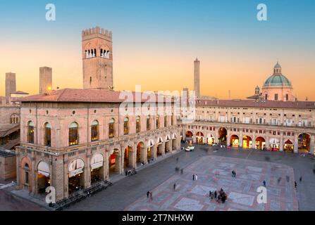 Panoramic view of Bologna - Italy Stock Photo