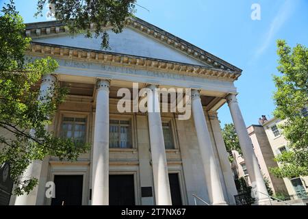 First Babtist Church - Savannah, Georgia Stock Photo - Alamy