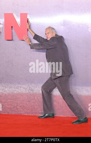 London, UK. 16th Nov, 2023. Jon Snow at UK Premiere of Napoleon, at Odeon Luxe Leicester Square. Credit: Nils Jorgensen/Alamy Live News Stock Photo