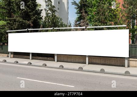 Blank Giantboard of Kadikoy  in Istanbul. Stock Photo