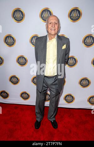 Presenter Songwriter Mike Stoller attends 14th Hollywood Music in Media Awards at Avalon Hollywood, Los Angeles, CA November 15, 2023 Stock Photo