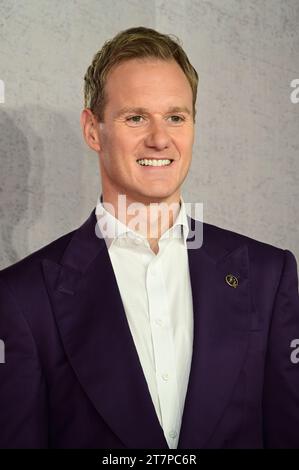 London, UK. 16th Nov, 2023. Dan Walker attends the Napoleon UK Premiere at Odeon Luxe Leicester Square, London, UK. Credit: See Li/Picture Capital/Alamy Live News Stock Photo