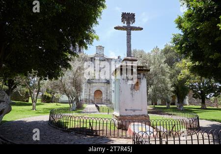 The charming Magic Town of Malinalco in the state of Mexico Stock Photo