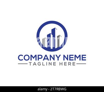 real state logo Stock Vector