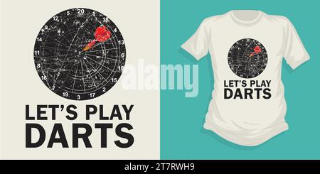 target t-shirt design in vector Stock Vector