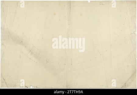 Adolf Loos (Entwerfer in) Black Forest School I, Semmering, Breitenstein municipality, Lower Austria (on the slope of the Pinkenkogel), floor plan, ground floor. Leading paper paper; Pencil 1911-1912 , 1911/1912 Stock Photo