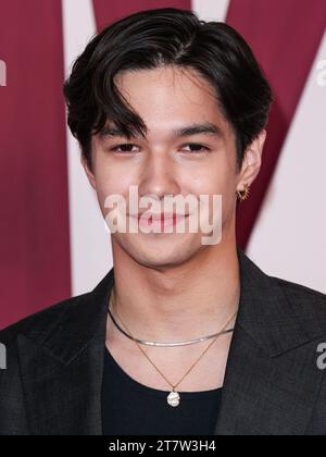 Los Angeles, United States. 16th Nov, 2023. LOS ANGELES, CALIFORNIA, USA - NOVEMBER 16: Gabriel Chung arrives at the Los Angeles Premiere Of Netflix's 'May December' held at the Academy Museum of Motion Pictures on November 16, 2023 in Los Angeles, California, United States. (Photo by Xavier Collin/Image Press Agency) Credit: Image Press Agency/Alamy Live News Stock Photo