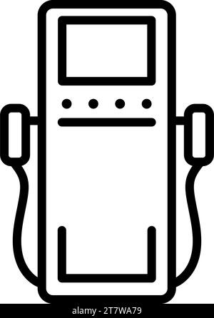 Laser for Skin Treatment Line Icon. Hair Removal Device Pictogram. Epilator, Electric Razor for Cosmetology Aesthetic Procedure Outline Icon. Isolated Stock Vector