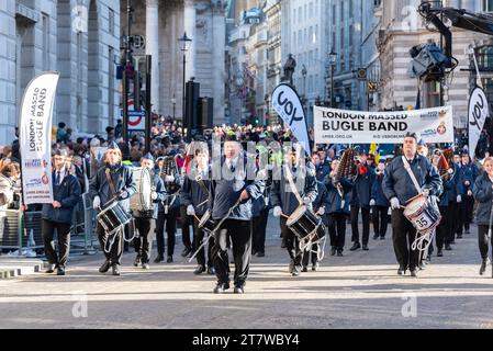 London Massed Bugle Band of The Boys’ and Girls’ Brigades at the Lord ...