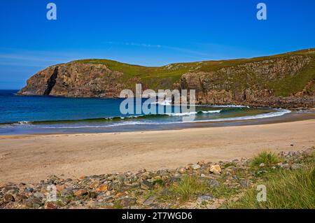 Dalbeg, Beach, Isle of Lewis, Outer Hebrides, Scotland, UK. Traigh Dhail Beag Stock Photo