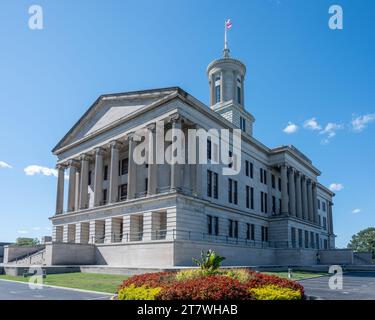 Tennessee State Capitol on Capitol Hill in Nashville Stock Photo