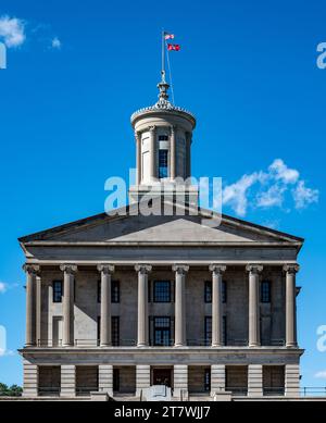 Tennessee State Capitol on Capitol Hill in Nashville Stock Photo