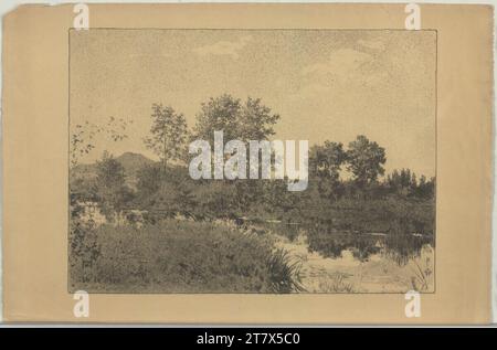 Hermann Heller Ulrichsberg. Lithography Stock Photo - Alamy