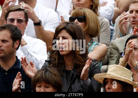 TENNIS - GRAND CHELEM - ROLAND GARROS 2011 - PARIS (FRA) - DAY 13 - 03/06/2011 - PHOTO : LOIC BARATOUX / DPPI - MIRKA FEDERER Stock Photo