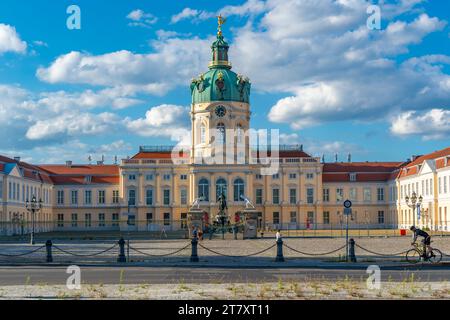 View of Charlottenburg Palace at Schloss Charlottenburg, Berlin, Germany, Europe Stock Photo