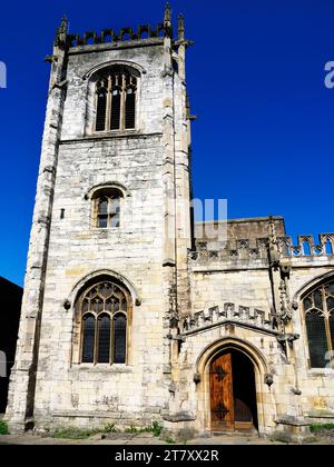 St. Martin le Grand Church on Coney Street, York, Yorkshire, England, United Kingdom, Europe Stock Photo