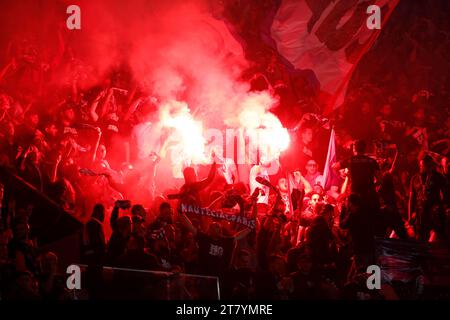 Fans of PSG during the UEFA Champions League, Group A football match between Paris Saint-Germain and Real Madrid on September 18, 2019 at Parc des Princes stadium in Paris, France - Photo Mehdi Taamallah / DPPI Stock Photo