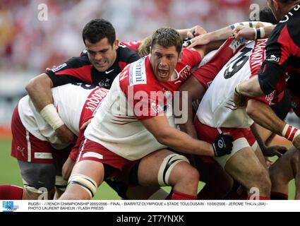 Fanion Munster Rugby Vs Biarritz Olympique - Finale H Cup 2006 - 10x9 Cm