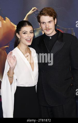 Alessandra Mastronardi und Philip Froissant bei der „One Billion Dollar“ (Paramount+) Serien Premiere am 17.11.2023 in Berlin Stock Photo