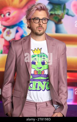 Christopher Mintz-Plasse beim Special Screening des Animationsfilms 'Trolls Band Together / Trolls - Gemeinsam Stark' im TCL Chinese Theatre. Los Angeles, 15.11.2023 Stock Photo