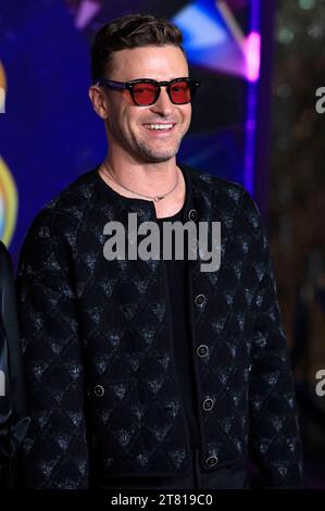 Justin Timberlake beim Special Screening des Animationsfilms 'Trolls Band Together / Trolls - Gemeinsam Stark' im TCL Chinese Theatre. Los Angeles, 15.11.2023 Stock Photo