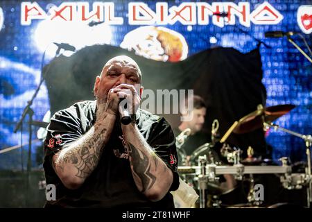 LONDON, ENGLAND: Former Iron Maiden singer Paul DiAnno performs at the Shepherds Bush Empire supporting KK's Priest Featuring: Paul DiAnno Where: London, United Kingdom When: 12 Oct 2023 Credit: Neil Lupin/WENN Stock Photo