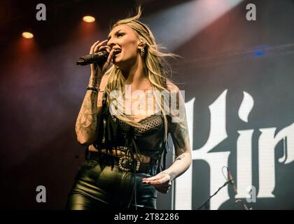 Wolverhampton, United Kingdom. 17th November 2023, Event: KKs Steel Mill. “The Answer” with support from “KIRA MAC”.  PICTURED: Kira Mac  Credit: Mark Dunn/Alamy Live News Stock Photo