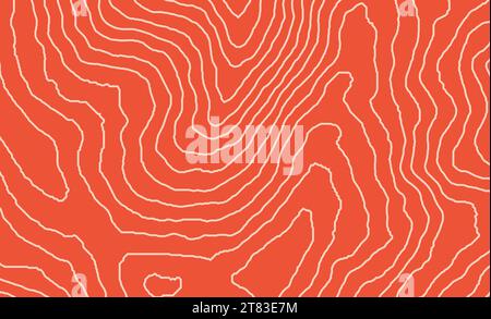 Salmon fillet texture fish pattern meat background. Sushi skin japanese food orange salmon pattern red meat. Stock Vector