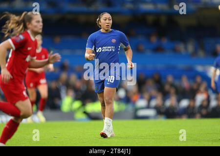 18th November 2023; Stamford Bridge, London, England: Womens Super League Football, Chelsea versus Liverpool; Lauren James of Chelsea Stock Photo