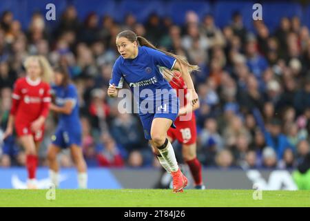 18th November 2023; Stamford Bridge, London, England: Womens Super League Football, Chelsea  versus Liverpool; Fran Kirby of Chelsea Stock Photo