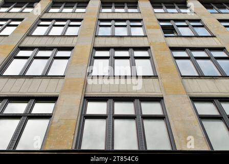 Luxury real estate single family house with wooden facade, Stock Photo